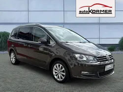 Black oak brown metallic Gebraucht 2014 VW Sharan Highline Van / Kleinbus | 12.990 € (Etwas zu teuer)