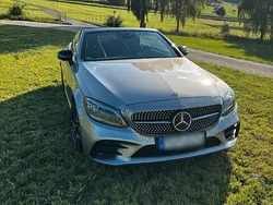 Silber Gebraucht 2020 Mercedes C200 AMG Cabrio | 34.990 € (Etwas zu teuer)