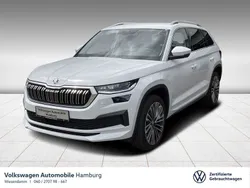 Moonweiß perleffekt (metallic) Gebraucht 2023 Skoda Kodiaq LAURIN & KLEMENT SUV | 35.550 € (Guter Preis)