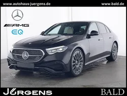 Schwarz obsidianschwarz metallic Gebraucht 2024 Mercedes E450 AMG Limousine | 78.690 € (Etwas zu teuer)