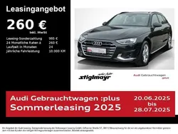 Mythosschwarz metallic Gebraucht 2024 Audi A4 Advanced Plus Kombi | 33.490 € (Fairer Preis)
