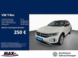 Pure white Gebraucht 2024 VW T-Roc Style SUV | 26.989 € (Guter Preis)