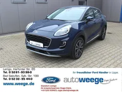 Blau Gebraucht 2020 Ford Puma Titanium SUV | 20.490 € (Fairer Preis)