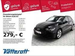 Schwarz Gebraucht 2021 Audi A3 Sportback e-tron S-Line Limousine | 24.880 € (Fairer Preis)