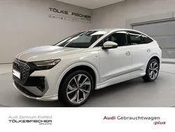 Gletscherweiß metallic Gebraucht 2023 Audi Q4 Sportback e-tron Basis SUV | 41.989 € (Teuer)