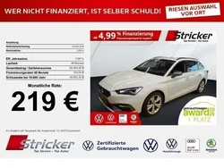 Nevada weiß metallic (metallic) Gebraucht 2024 Seat Leon ST FR Kombi | 24.947 € (Superpreis)