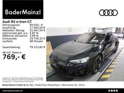 Mythosschwarz metallic (metallic) Gebraucht 2022 Audi RS e-tron GT Ambiente Limousine | 69.930 € (Superpreis)