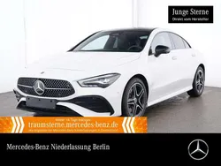 Polarweiß Gebraucht 2024 Mercedes CLA200 AMG Coupé | 37.990 € (Fairer Preis)