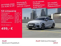 Ibisweiß Gebraucht 2023 Audi S3 Sport Limousine | 42.830 € (Fairer Preis)