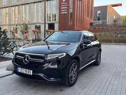 Schwarz Gebraucht 2020 Mercedes EQC400 AMG line SUV | 37.300 € (Teuer)