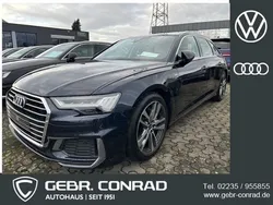 Blau Gebraucht 2021 Audi A6 S-Line Kombi | 39.789 € (Guter Preis)