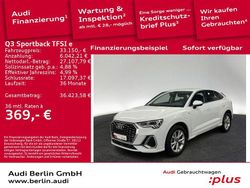 Gletscherweiß metallic Gebraucht 2022 Audi Q3 Sportback Ambiente SUV | 33.150 € (Fairer Preis)