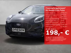 Pn4gm) (schwarz Gebraucht 2024 Ford Puma ST-Line X SUV | 25.490 € (Etwas zu teuer)