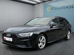 Schwarz Gebraucht 2021 Audi A4 S-Line Kombi | 34.299 € (Fairer Preis)
