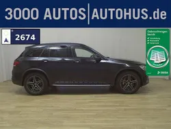 Schwarz Gebraucht 2021 Mercedes GLC220 AMG line SUV | 29.780 € (Fairer Preis)