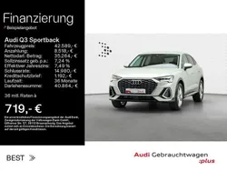 Silber Gebraucht 2024 Audi Q3 Sportback S-Line SUV | 42.589 € (Fairer Preis)