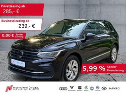 Schwarz Gebraucht 2022 VW Tiguan Life SUV | 24.349 € (Superpreis)