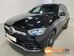 Schwarz Gebraucht 2020 Mercedes GLC400d AMG line SUV | 39.950 € (Guter Preis)