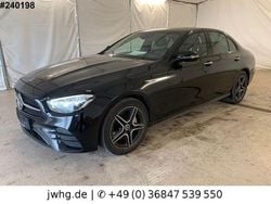 Schwarz Gebraucht 2021 Mercedes E300 AMG line Limousine | 34.950 € (Etwas zu teuer)