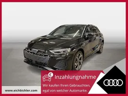 Schwarz Gebraucht 2025 Audi A3 Sportback e-tron S-Line Limousine | 41.990 €