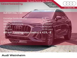 Grau Neu 2025 Audi Q3 S-Line SUV | 44.731 € (Fairer Preis)