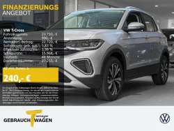 Silber Gebraucht 2024 VW T-Cross IQ Drive SUV | 23.710 € (Fairer Preis)