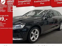 Mythosschwarz metallic Gebraucht 2024 Audi A4 Advanced Plus Kombi | 38.590 € (Teuer)