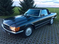Blauschwarzmetallic Gebraucht 1985 Mercedes SL500 Cabrio | 45.000 €