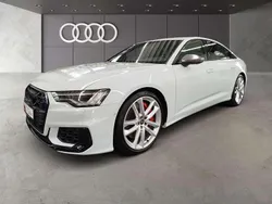 Gletscherweiß metallic Gebraucht 2024 Audi S6 Ambiente Limousine | 61.850 € (Fairer Preis)