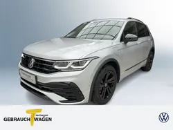 Silber Gebraucht 2021 VW Tiguan R-line SUV | 31.760 € (Fairer Preis)