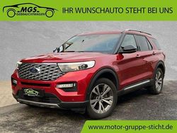 Rot Gebraucht 2021 Ford Explorer Platinum SUV | 44.980 € (Guter Preis)