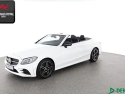 Weiss Gebraucht 2019 Mercedes C300 AMG Cabrio | 34.680 € (Guter Preis)