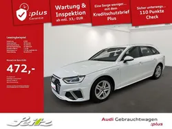 Gletscherweiß metallic Gebraucht 2024 Audi A4 S-Line Kombi | 35.999 € (Fairer Preis)