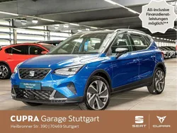 Sapphire blau metallic / midnight schwarz Gebraucht 2022 Seat Arona FR SUV | 19.930 € (Guter Preis)