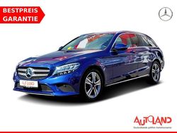 Brillantblau metallic (metallic) Gebraucht 2020 Mercedes C180 Avantgarde Kombi | 27.950 € (Fairer Preis)