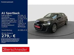 Schwarz Gebraucht 2020 Audi A1 Sportback S-Line Kleinwagen | 22.390 € (Fairer Preis)