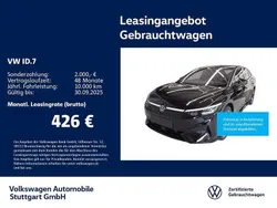 Schwarz Gebraucht 2024 VW ID.7 Pro Limousine | 46.930 € (Fairer Preis)