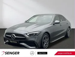 Grau Gebraucht 2021 Mercedes C220 AMG Limousine | 38.940 € (Fairer Preis)