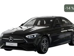 Schwarz Neu 2025 Mercedes C220 AMG Limousine | 47.005 €