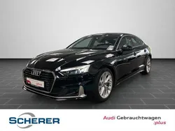 Mythosschwarz metallic (metallic) Gebraucht 2021 Audi A5 Sportback Advanced Plus Limousine | 31.490 € (Fairer Preis)