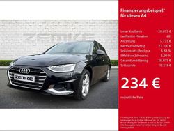 Schwarz Gebraucht 2022 Audi A4 Advanced Kombi | 28.875 € (Fairer Preis)