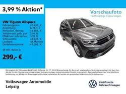 Grau Gebraucht 2024 VW Tiguan Allspace R-line SUV | 47.930 € (Etwas zu teuer)