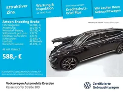 Deep black perleffekt Gebraucht 2024 VW Arteon R-line Kombi | 52.980 € (Fairer Preis)