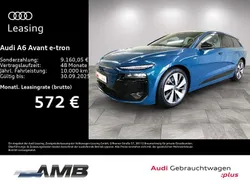 Blau Gebraucht 2025 Audi A6 e-tron S-Line Kombi | 59.870 € (Guter Preis)