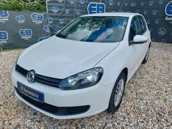 Weiß Gebraucht 2009 VW Golf VI Trendline Limousine | 3.888 € (Fairer Preis)
