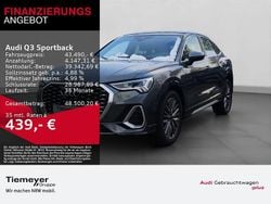 Grau Gebraucht 2025 Audi Q3 Sportback S-Line SUV | 43.490 € (Fairer Preis)