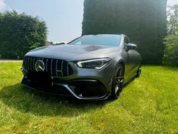Grau Gebraucht 2020 Mercedes CLA45 AMG Shooting Brake AMG Kombi | 50.000 € (Teuer)