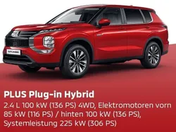 Rot Neu 2025 Mitsubishi Outlander P-HEV Plus SUV | 51.990 € (Fairer Preis)