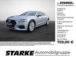 Silber Gebraucht 2022 Audi A7 Sportback Sport Kleinwagen | 49.930 € (Teuer)