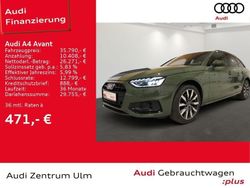 Distriktgrün metallic Gebraucht 2024 Audi A4 Advanced Plus Kombi | 35.790 € (Fairer Preis)